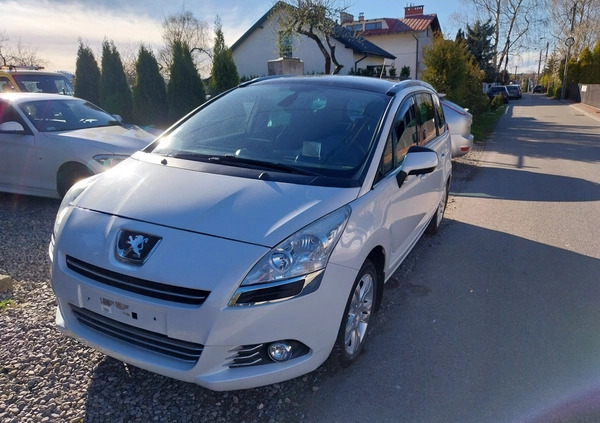 Peugeot 5008 cena 11500 przebieg: 209000, rok produkcji 2011 z Biała małe 466